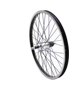 Alpina achterwiel 20 remnaaf J19DB mat wit zink spk