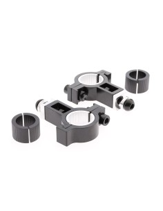 Ergotec stuurpen adapter Ahead 1 1/8 zilver