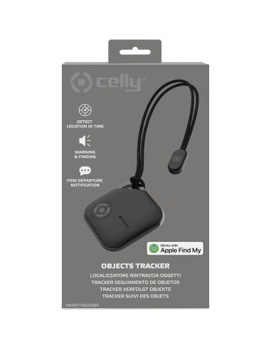 Celly Smartfinder Apple Find My zwart