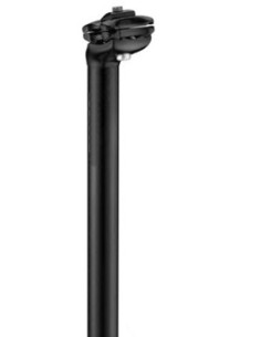 Ergotec zadelpen verend PM-705N 31.6 x 350 zwart