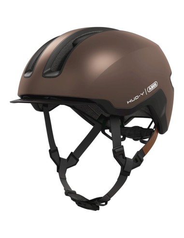 Abus helm Hud-Y metallic copper L 57-61cm