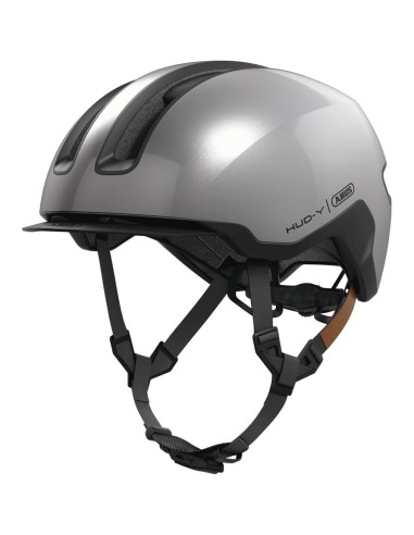 Abus helm Hud-Y gleam silver L 57-61cm