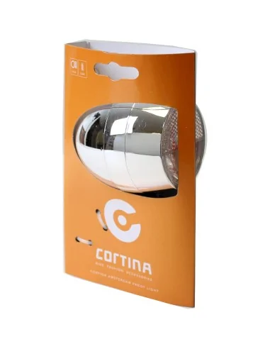 Cortina koplamp Amsterdam E-bike chroom