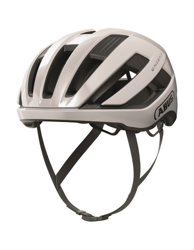 Abus helm Wingback shiny white L 57-61cm