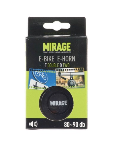 Mirage E-bike hoorn 80/90dB, USB oplaadbaar