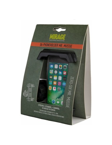 Mirage telefoonhouder Zero-Six Mr. Mussie verstelbaar 17-9c