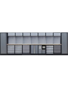 SP-Tools werkplaatsmodule 2,6 meter met rvs werkblad
