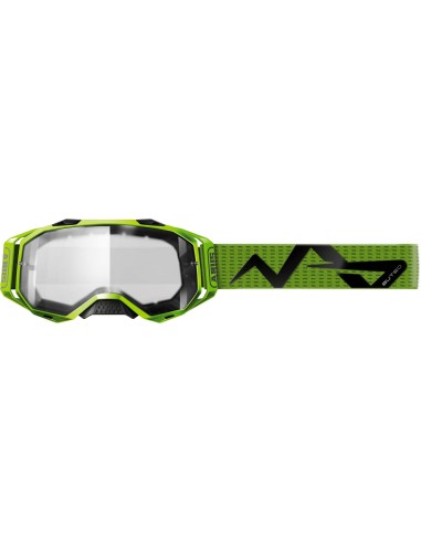 Abus eyewear Buteo neon yellow