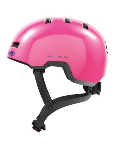 Abus helm Skurb Kid shiny pink S 45-50cm