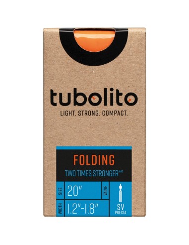 Tubolito bnb Folding 20 x 1.2 -1.8 fv 42mm