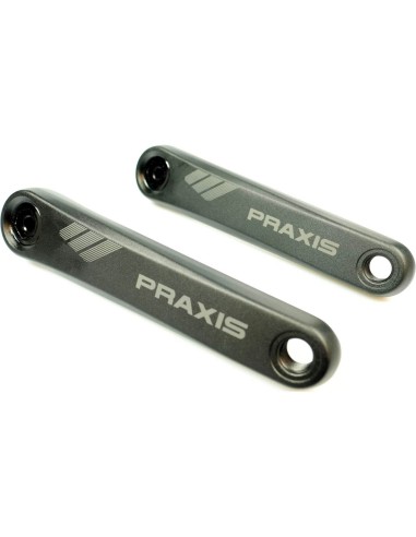 Praxis E-bike crankstel Aluminium Isis/Spline 170mm