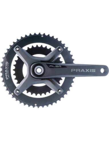 Praxis crankstel Alba M30 DM X-spider 165 50/34T