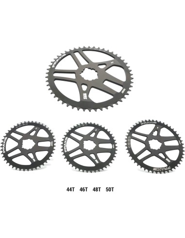 Praxis kettingblad 1x Road DM 50t zwart