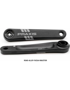 Praxis E-race crankstel Brose/Fazua/TQ isis spline 175mm