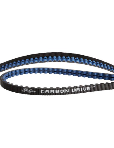 Gates CDX belt Carbon Drive 115 tands zwart/blauw