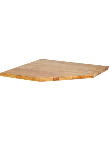 SP-Tools houten werkblad voor hoekkast 864,5x864,5x36mm