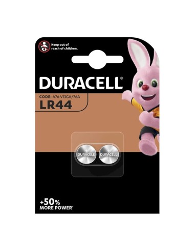 Duracell batterij LR44 1.5V krt (2)