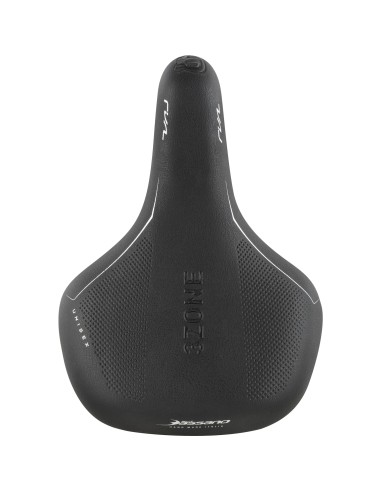 Selle Bassano zadel Rivale 3zone Uni, zwart