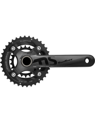 Sunrace crankstel MS66 36/22 10v