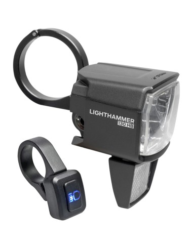 Trelock koplamp Lighthammer LS 930-HB E-b 12v DC 130 lux