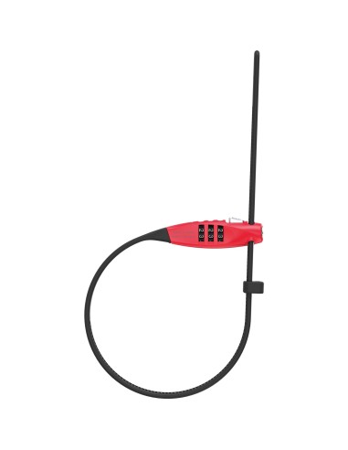 Abus Combiflex TravelGuard red