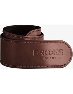 Brooks broekklem leer black