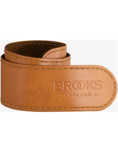 Brooks broekklem leer black