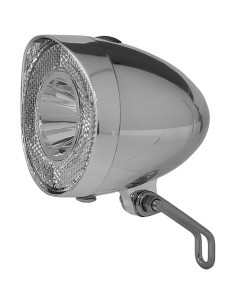 Spanninga koplamp Swingo Xb batterij 4 lux zwart