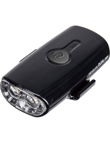 Topeak Helm led Headlux Dual usb zwart