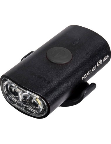 Topeak Helm led Headlux 450 usb zwart