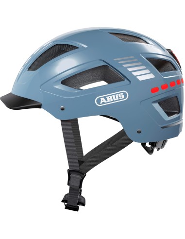 Abus helm Hyban 2.0 LED signal glacier L 56-61cm