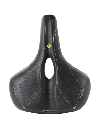 Selle Bassano zadel Suprema 5zone EL City zwart