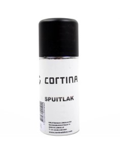 Cortina spatbordstang achter 26 U4 jet black matt