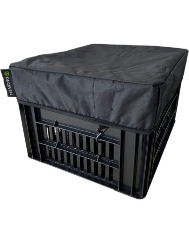 DS Covers fietskrathoes M 35x45 cm zwart