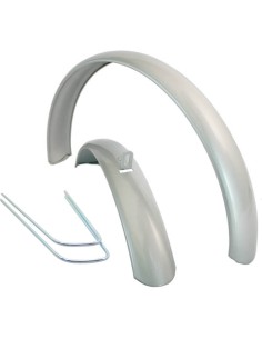 Cortina spatbord voor 28 U4 spicy silver matt