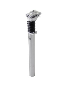 Ergotec zadelpen verend PM-705N 31.6 x 350 zwart