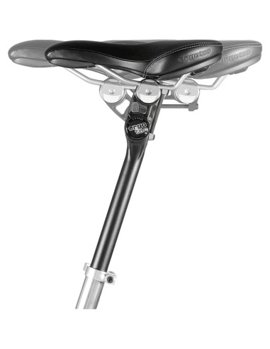 Ergotec zadelpen Futura 27.2 offset verstelbaar zw zand