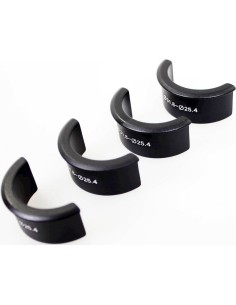 Ergotec stuurpen verlenger Ahead 1 1/8 zwart