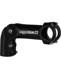 Ergotec stuurpen Octopus2 25.4/31.8/90 rvs/zwart zand