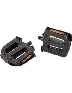 Union pedalen SP-812 alu zilver zwarte inleg op kaart