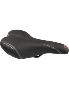 Zadel voor zadel op buis model 1 t/m 5 uni zwart