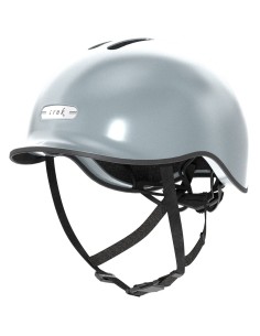Abus helm Hyban 2.0 LED signal silver L 56-61cm