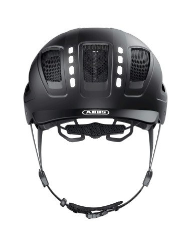 Abus helm Hyban 2.0 LED signal black M 52-58cm