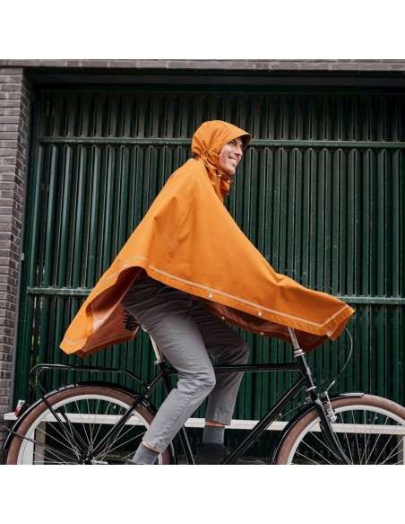 Weathergoods Sweden poncho Imbris Copper M/L