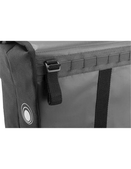 Clarijs single longtailbag set 4 stuks 58L zwart