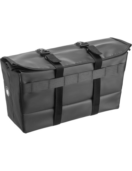 Clarijs single longtailbag set 4 stuks 58L zwart
