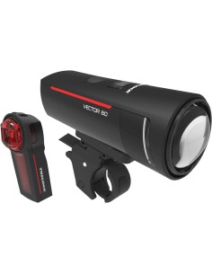 Axa verlichting set Niteline T1 batterij