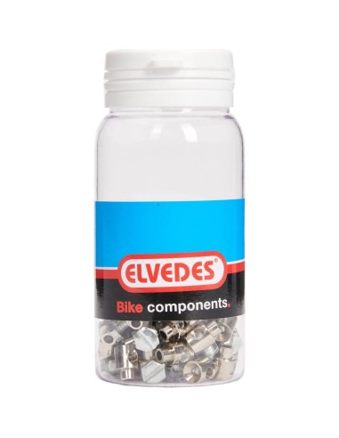 Elvedes schroefnippels 7×10mm messing (50)