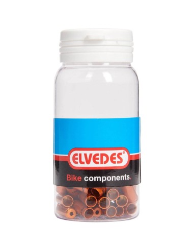 Elvedes gesealede ferrules 5,0mm oranje (50)