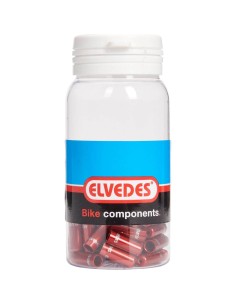 Elvedes gesealede ferrules 5,0mm blauw (50)